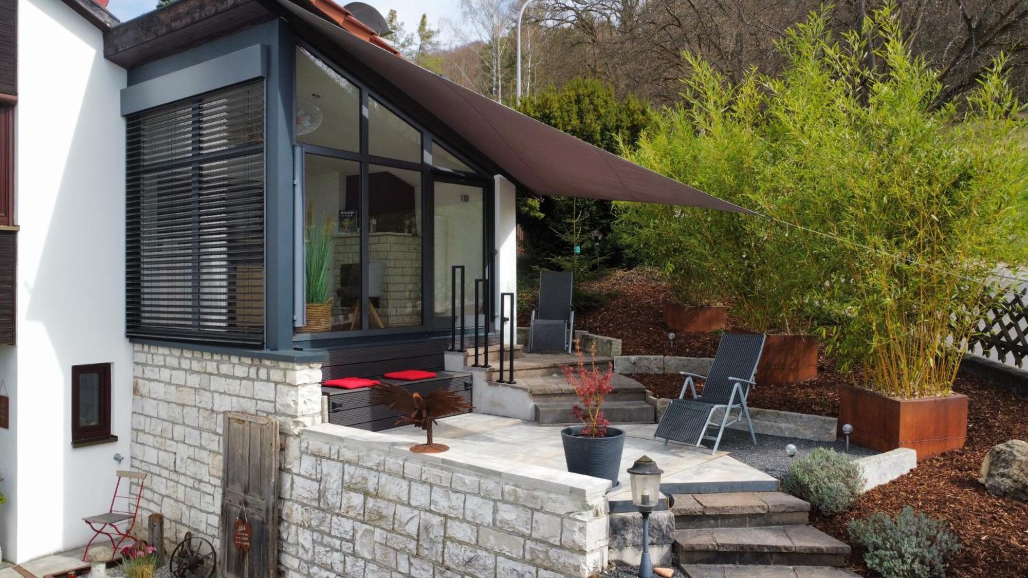 ריאדנבורג Ferienwohnung Dreiburgenblick מראה חיצוני תמונה